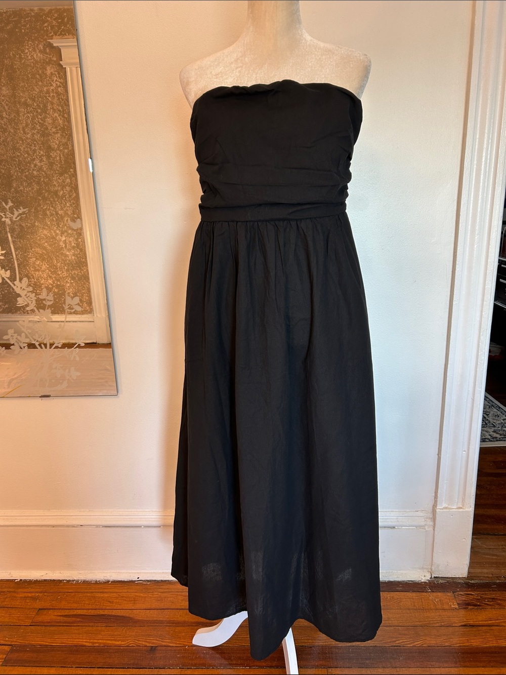 Princess Polly Black Strapless Maxi Dress